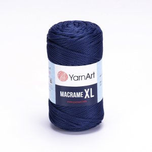Macrame XL 250g; 162 tm.modrá