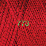 Macrame Cotton 250g; 773-červená