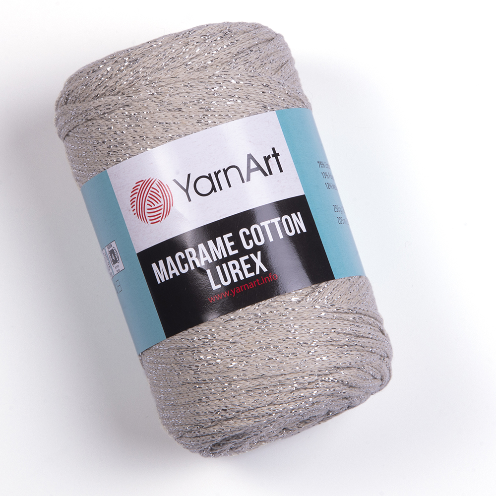 Macrame Cotton Lurex 250g; 725