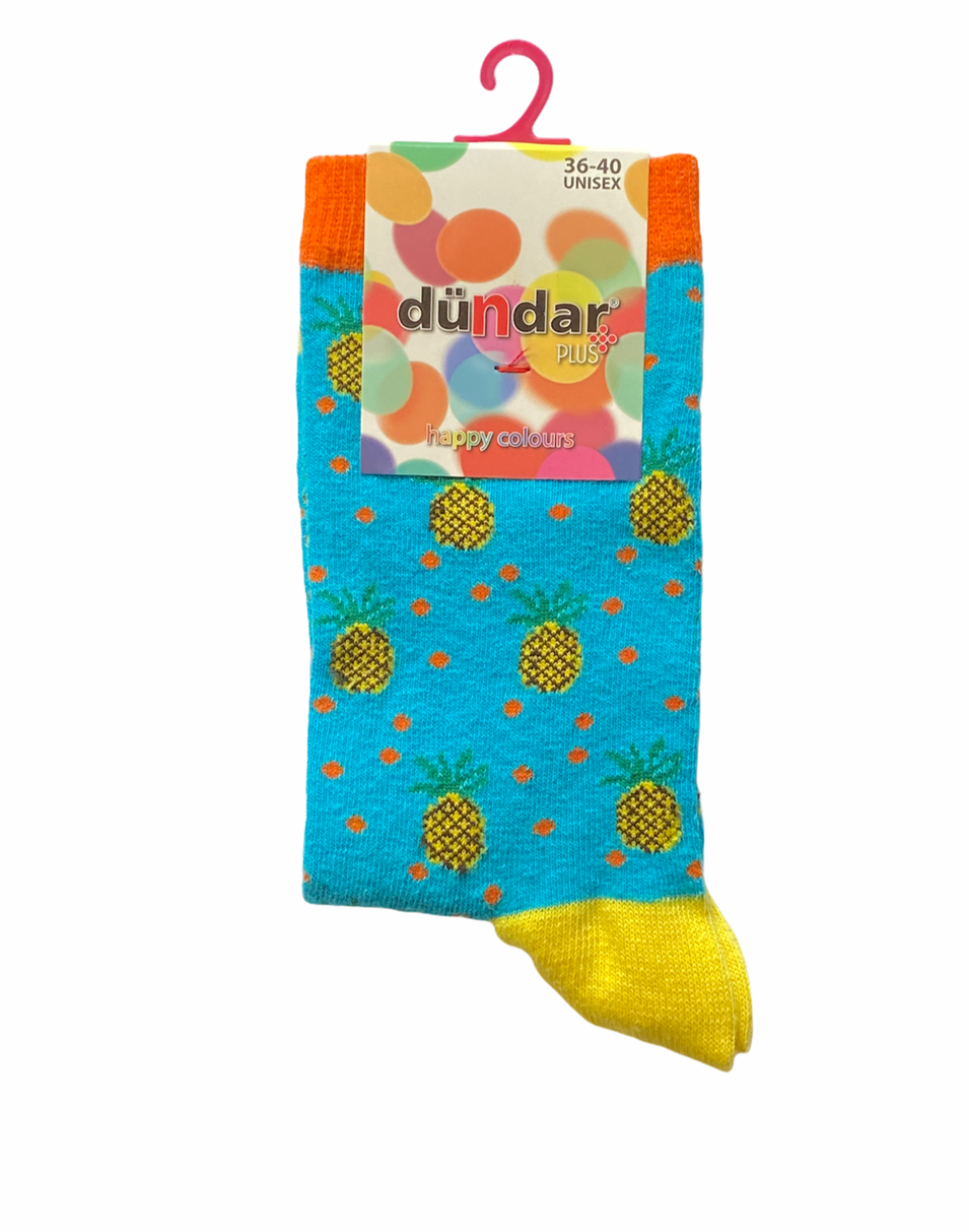 Ponožky dámske, veselé farby 36-40