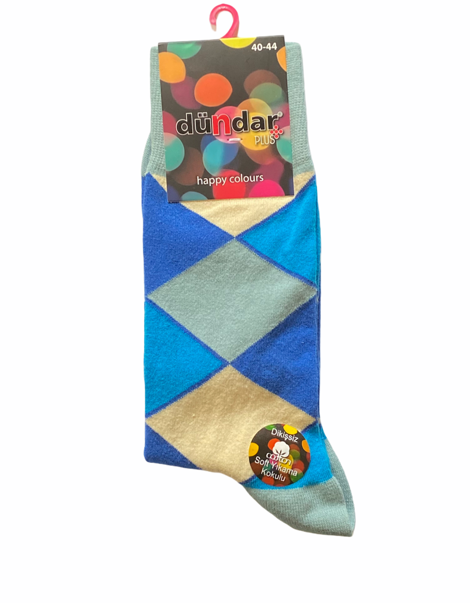 Ponožky pánske, veselé farby 40-44