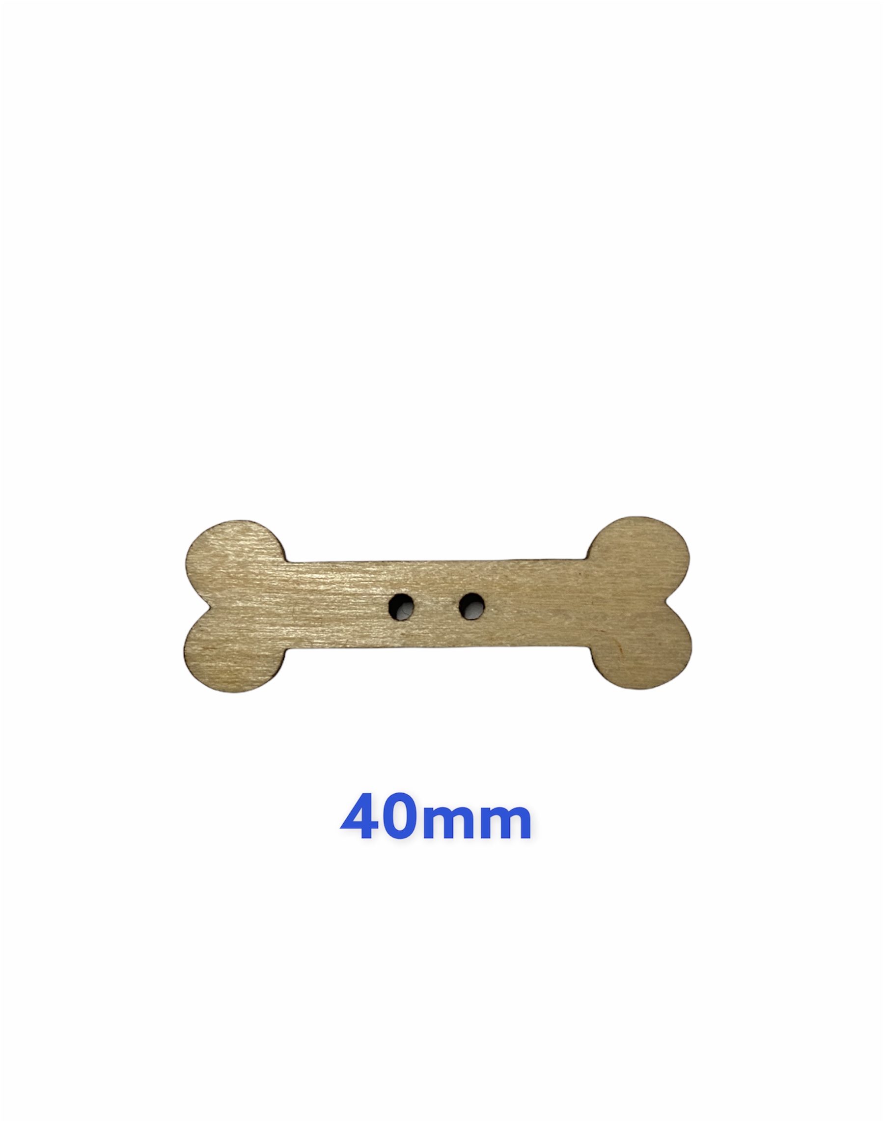 Gombík dekoračný drevený 5,40; 40mm, 1ks