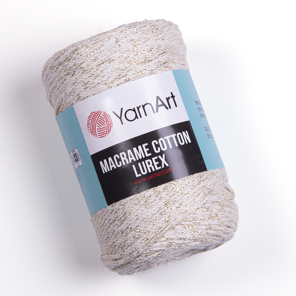 Macrame Cotton Lurex 250g; 724