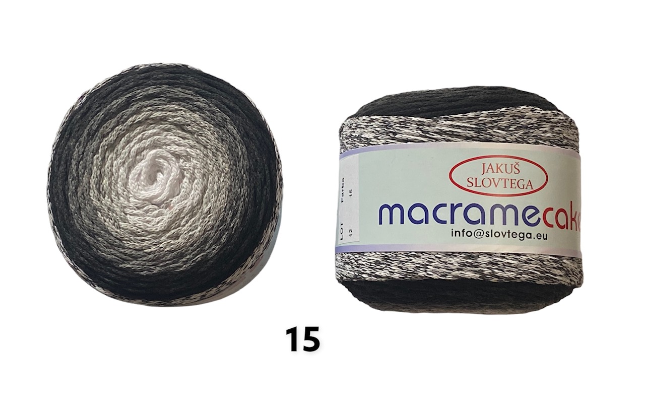 Macrame Cotton Cake 250g, 15
