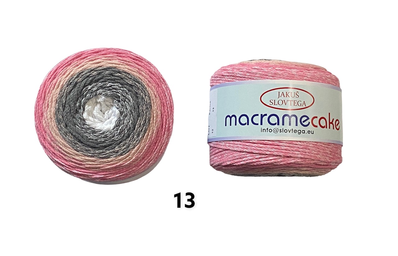 Macrame Cotton Cake 250g, 13